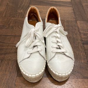 Dalson Leather Platform Espadrille Sneakers